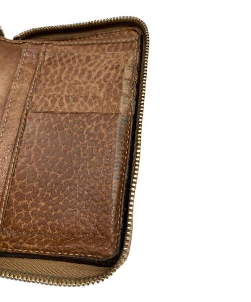GUCCI（グッチ）GUCCI (グッチ) BAMBOO AROUND WALLET ブラウンの古着・服飾アイテム