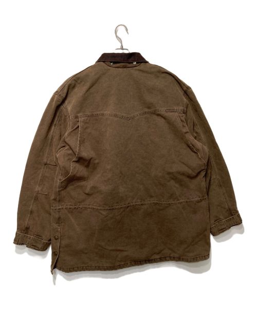 CarHartt（カーハート）CarHartt (カーハート) 裏ブランケットダックジャケット ブラウン サイズ:2XLの古着・服飾アイテム