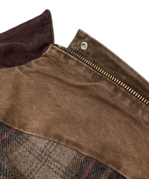 CarHartt（カーハート）CarHartt (カーハート) 裏ブランケットダックジャケット ブラウン サイズ:2XLの古着・服飾アイテム