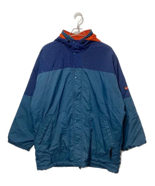 NIKE（ナイキ）NIKE (ナイキ) オールド中綿ジャケット ブルー サイズ:Lの古着・服飾アイテム