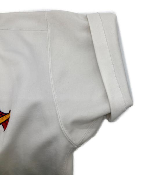 RUSSELL ATHLETIC（ラッセルアスレチック）RUSSELL ATHLETIC (ラッセルアスレチック) カージナルスオールドゲームシャツ ホワイト×レッド サイズ:44の古着・服飾アイテム