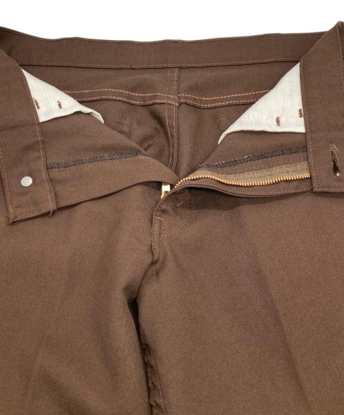 LEVI'S（リーバイス）LEVI'S (リーバイス) スタプレスラックス ブラウン サイズ:W30 L30の古着・服飾アイテム