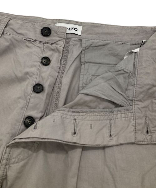 KENZO（ケンゾー）KENZO (ケンゾー) ストレートレッグチノトラウザーズ グレー サイズ:US 31の古着・服飾アイテム