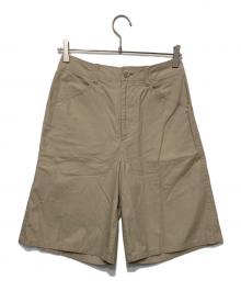 GALERIE VIE（ギャルリーヴィー）の古着「コットンリップストップ ハーフパンツ」｜ベージュ