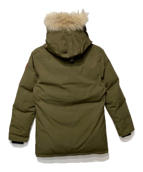 CANADA GOOSE（カナダグース）CANADA GOOSE (カナダグース) ジャスパーパーカダウンコート オリーブ サイズ:Sの古着・服飾アイテム