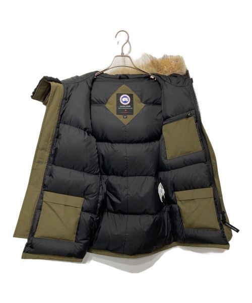 CANADA GOOSE（カナダグース）CANADA GOOSE (カナダグース) ジャスパーパーカダウンコート オリーブ サイズ:Sの古着・服飾アイテム