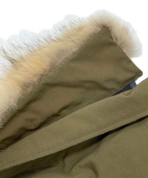 CANADA GOOSE（カナダグース）CANADA GOOSE (カナダグース) ジャスパーパーカダウンコート オリーブ サイズ:Sの古着・服飾アイテム
