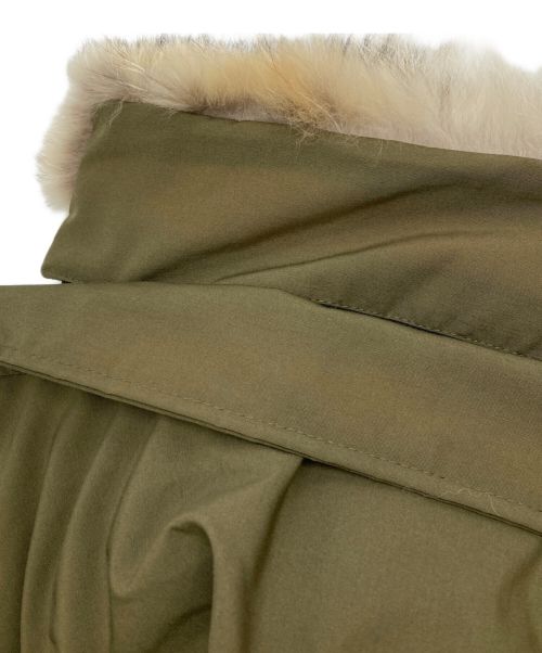 CANADA GOOSE（カナダグース）CANADA GOOSE (カナダグース) ジャスパーパーカダウンコート オリーブ サイズ:Sの古着・服飾アイテム