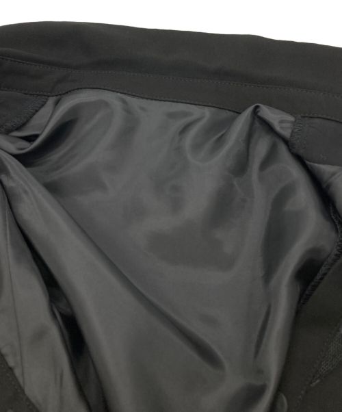 callarus（カラス）callarus (カラス) ブラウスワンピース ブラック サイズ:Lの古着・服飾アイテム