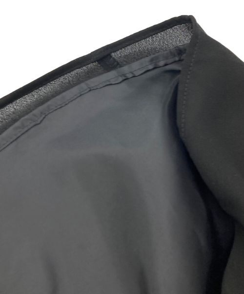 callarus（カラス）callarus (カラス) ブラウスワンピース ブラック サイズ:Lの古着・服飾アイテム