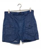 Engineered Garmentsエンジニアドガーメンツ）の古着「カーゴハーフパンツ」｜インディゴ