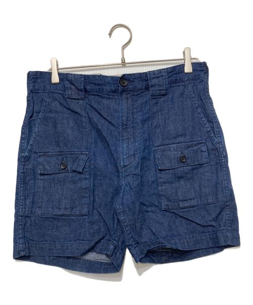 Engineered Garments（エンジニアドガーメンツ）Engineered Garments (エンジニアド ガーメンツ) カーゴハーフパンツ インディゴ サイズ:Sの古着・服飾アイテム