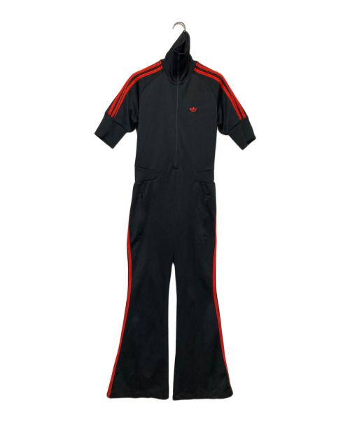 adidas（アディダス）adidas (アディダス) ジャージオールインワン ブラック サイズ:Mの古着・服飾アイテム