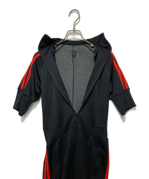 adidas（アディダス）adidas (アディダス) ジャージオールインワン ブラック サイズ:Mの古着・服飾アイテム