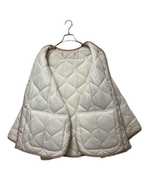 The Frankie shop（フランキーショップ）The Frankie shop (ザ フランキー) キルティングジャケット アイボリー サイズ:XS/Sの古着・服飾アイテム