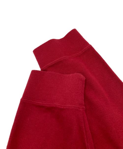 POLO RALPH LAUREN（ポロ・ラルフローレン）POLO RALPH LAUREN (ポロ・ラルフローレン) ハーフジップスウェット レッド サイズ:2XLの古着・服飾アイテム