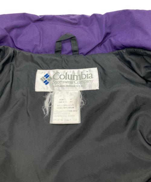 Columbia（コロンビア）Columbia (コロンビア) プルオーバーナイロンジャケット パープル サイズ:Ｍの古着・服飾アイテム