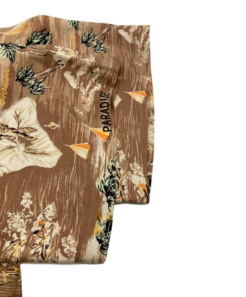 WACKO MARIA（ワコマリア）WACKO MARIA (ワコマリア) ハワイアンシャツ ブラウン サイズ:XLの古着・服飾アイテム