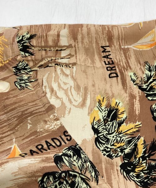 WACKO MARIA（ワコマリア）WACKO MARIA (ワコマリア) ハワイアンシャツ ブラウン サイズ:XLの古着・服飾アイテム