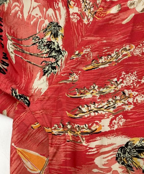 WACKO MARIA（ワコマリア）WACKO MARIA (ワコマリア) ハワイアンシャツ レッド サイズ:XLの古着・服飾アイテム