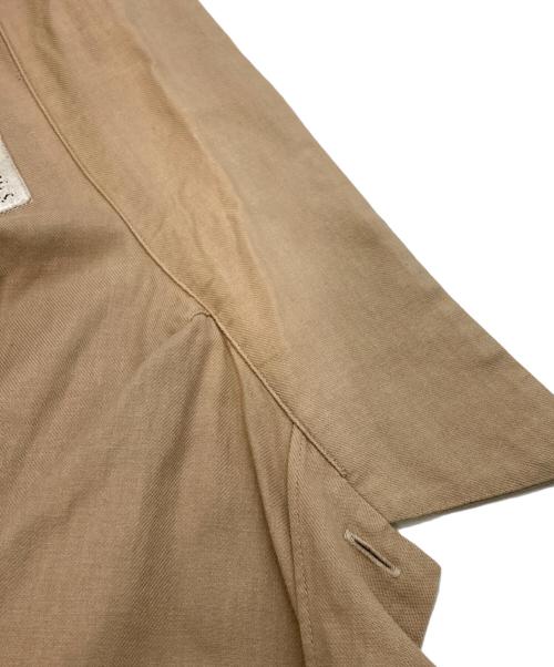 WACKO MARIA（ワコマリア）WACKO MARIA (ワコマリア) ワッペンワークシャツ ベージュ サイズ:Ｍの古着・服飾アイテム