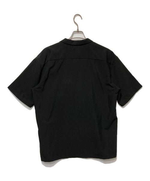 BUDSPOOL（バッズプール）BUDSPOOL (バッズプール) クラシックロゴオープンカラーシャツ ブラック サイズ:XLの古着・服飾アイテム