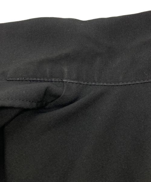 BUDSPOOL（バッズプール）BUDSPOOL (バッズプール) クラシックロゴオープンカラーシャツ ブラック サイズ:XLの古着・服飾アイテム