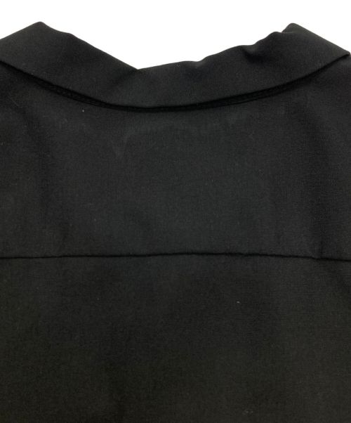 BUDSPOOL（バッズプール）BUDSPOOL (バッズプール) クラシックロゴオープンカラーシャツ ブラック サイズ:XLの古着・服飾アイテム