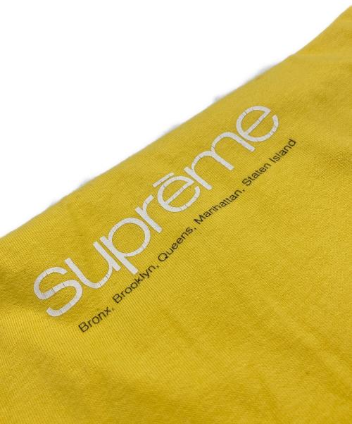 SUPREME（シュプリーム）SUPREME (シュプリーム) ファイブブロンクスtシャツ イエロー サイズ:Lの古着・服飾アイテム