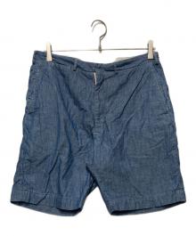 WAREHOUSE（ウエアハウス）の古着「シャンブレーショーツ」｜ブルー