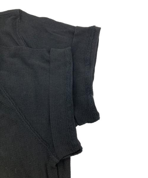 Vivienne Westwood RED LABEL（ヴィヴィアンウエストウッドレッドレーベル）Vivienne Westwood RED LABEL (ヴィヴィアンウエストウッドレッドレーベル) オーブロゴプリントニットTシャツ ブラック サイズ:00の古着・服飾アイテム