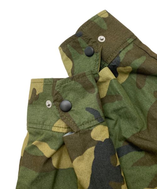 FTC（エフティーシー）FTC (エフティーシー) 迷彩柄ロゴコーチジャケット グリーン サイズ:Lの古着・服飾アイテム