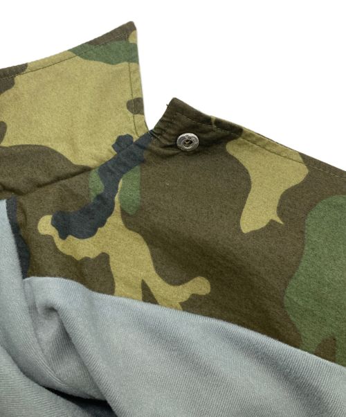 FTC（エフティーシー）FTC (エフティーシー) 迷彩柄ロゴコーチジャケット グリーン サイズ:Lの古着・服飾アイテム