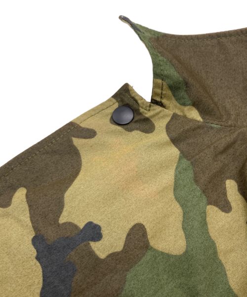 FTC（エフティーシー）FTC (エフティーシー) 迷彩柄ロゴコーチジャケット グリーン サイズ:Lの古着・服飾アイテム