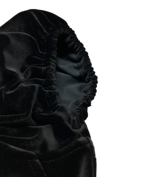 FOXEY NEWYORK（フォクシーニューヨーク）FOXEY NEWYORK (フォクシーニューヨーク) ベロアワンピース ブラック サイズ:40の古着・服飾アイテム