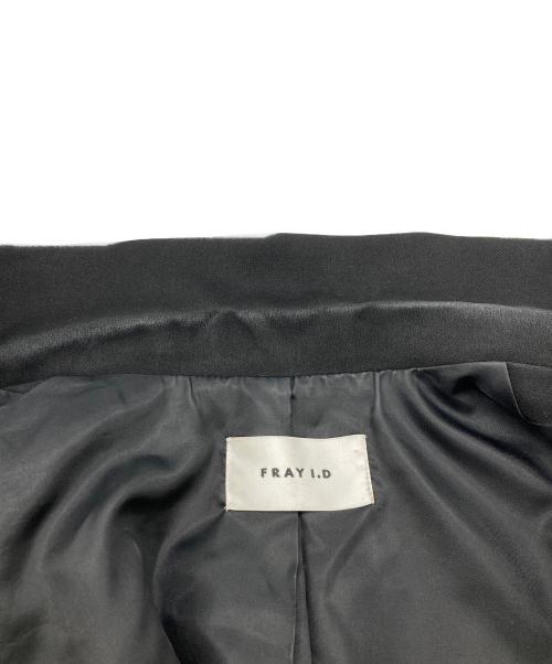 FRAY ID（フレイ アイディー）FRAY ID (フレイ アイディー) ピークドラペルビッグジャケット ブラック サイズ:1の古着・服飾アイテム