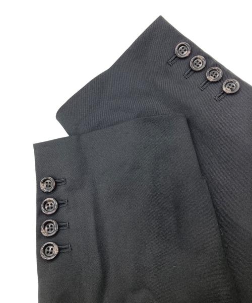 FRAY ID（フレイ アイディー）FRAY ID (フレイ アイディー) ピークドラペルビッグジャケット ブラック サイズ:1の古着・服飾アイテム