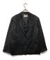 FRAY ID（フレイ アイディー）の古着「ピークドラペルビッグジャケット」｜ブラック