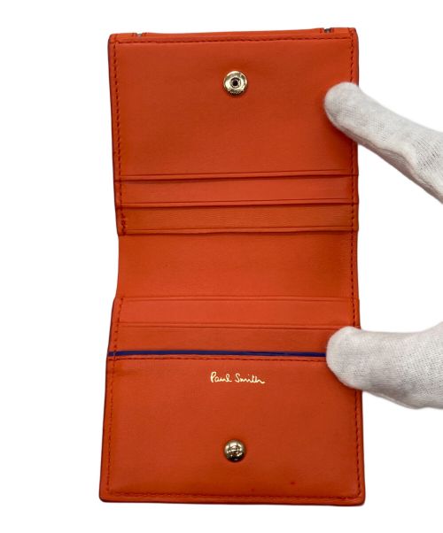 PAUL SMITH（ポールスミス）PAUL SMITH (ポールスミス) スワールインセットウォレット オレンジ サイズ:-の古着・服飾アイテム