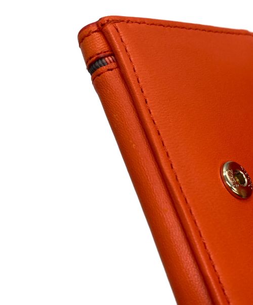 PAUL SMITH（ポールスミス）PAUL SMITH (ポールスミス) スワールインセットウォレット オレンジ サイズ:-の古着・服飾アイテム