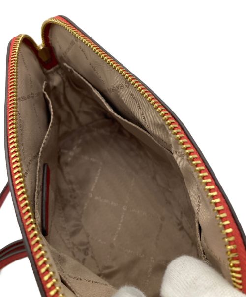 MICHAEL KORS（マイケル・コース）MICHAEL KORS (マイケルコース) ショルダーバッグ レッドの古着・服飾アイテム