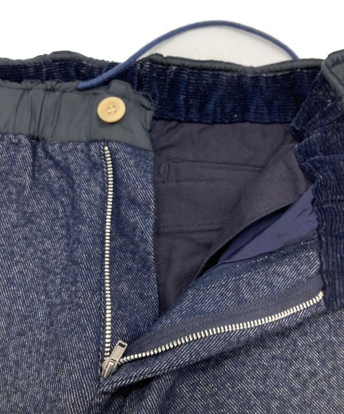 sacai（サカイ）sacai (サカイ) コットンウールリブパンツ ネイビー サイズ:1の古着・服飾アイテム