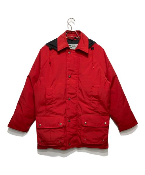 Schott（ショット）Schott (ショット) グースダウンジャケット レッド サイズ:Ｍの古着・服飾アイテム
