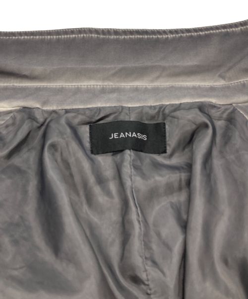 JEANASIS（ジーナシス）JEANASIS (ジーナシス) カコウBIGライダース グレー サイズ:Fの古着・服飾アイテム