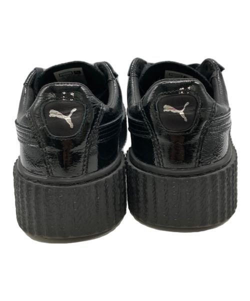 Fenty PUMA by Rihanna（フェンティ プーマ バイ リアーナ）Fenty PUMA by Rihanna (フェンティ プーマ バイ リアーナ) ローカットスニーカー ブラック サイズ:24.5の古着・服飾アイテム