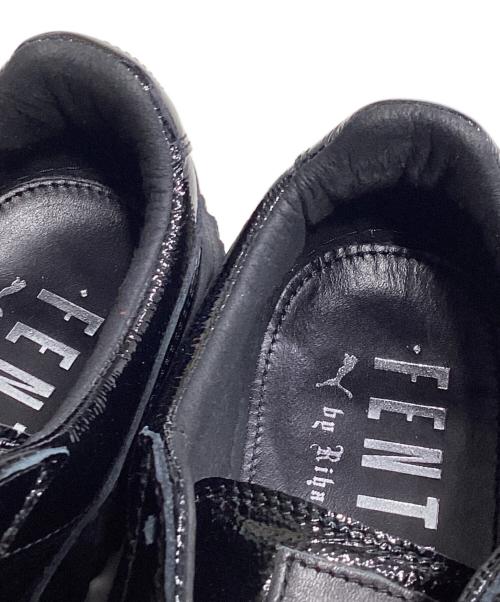 Fenty PUMA by Rihanna（フェンティ プーマ バイ リアーナ）Fenty PUMA by Rihanna (フェンティ プーマ バイ リアーナ) ローカットスニーカー ブラック サイズ:24.5の古着・服飾アイテム