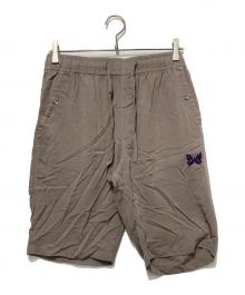 Needles（ニードルズ）の古着「パピヨン刺繍ハーフパンツ」｜ブラウン