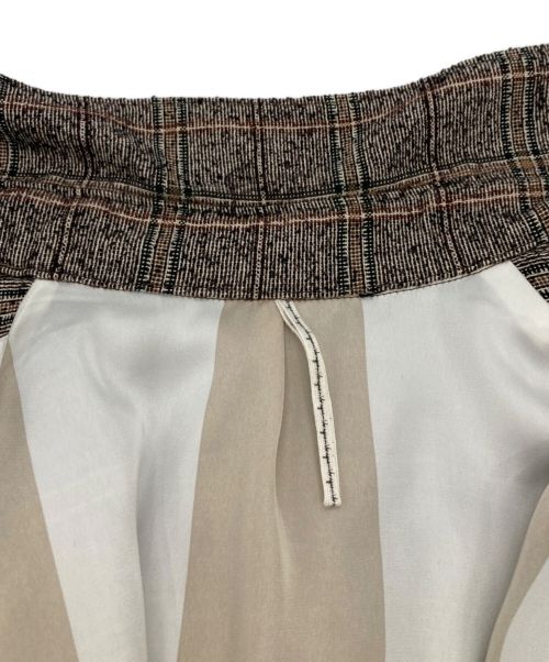 m's braque（エムズブラック）m's braque (エムズブラック) FULL LINING OPEN COLLAR SHIRT JACKET ブラウン サイズ:38の古着・服飾アイテム