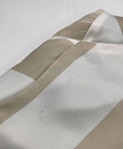 m's braque（エムズブラック）m's braque (エムズブラック) FULL LINING OPEN COLLAR SHIRT JACKET ブラウン サイズ:38の古着・服飾アイテム