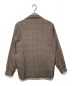 m's braque (エムズブラック) FULL LINING OPEN COLLAR SHIRT JACKET ブラウン サイズ:38：8000円
